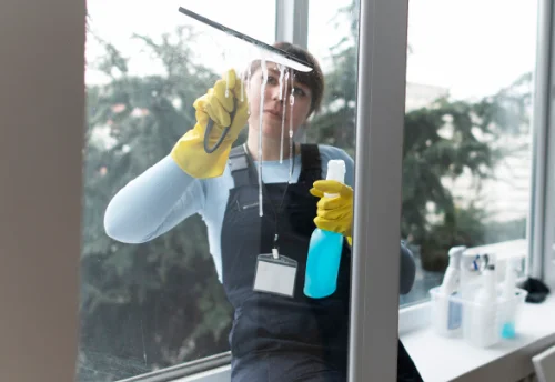 Nettoyage de vitres intérieures et extérieures aux Albres